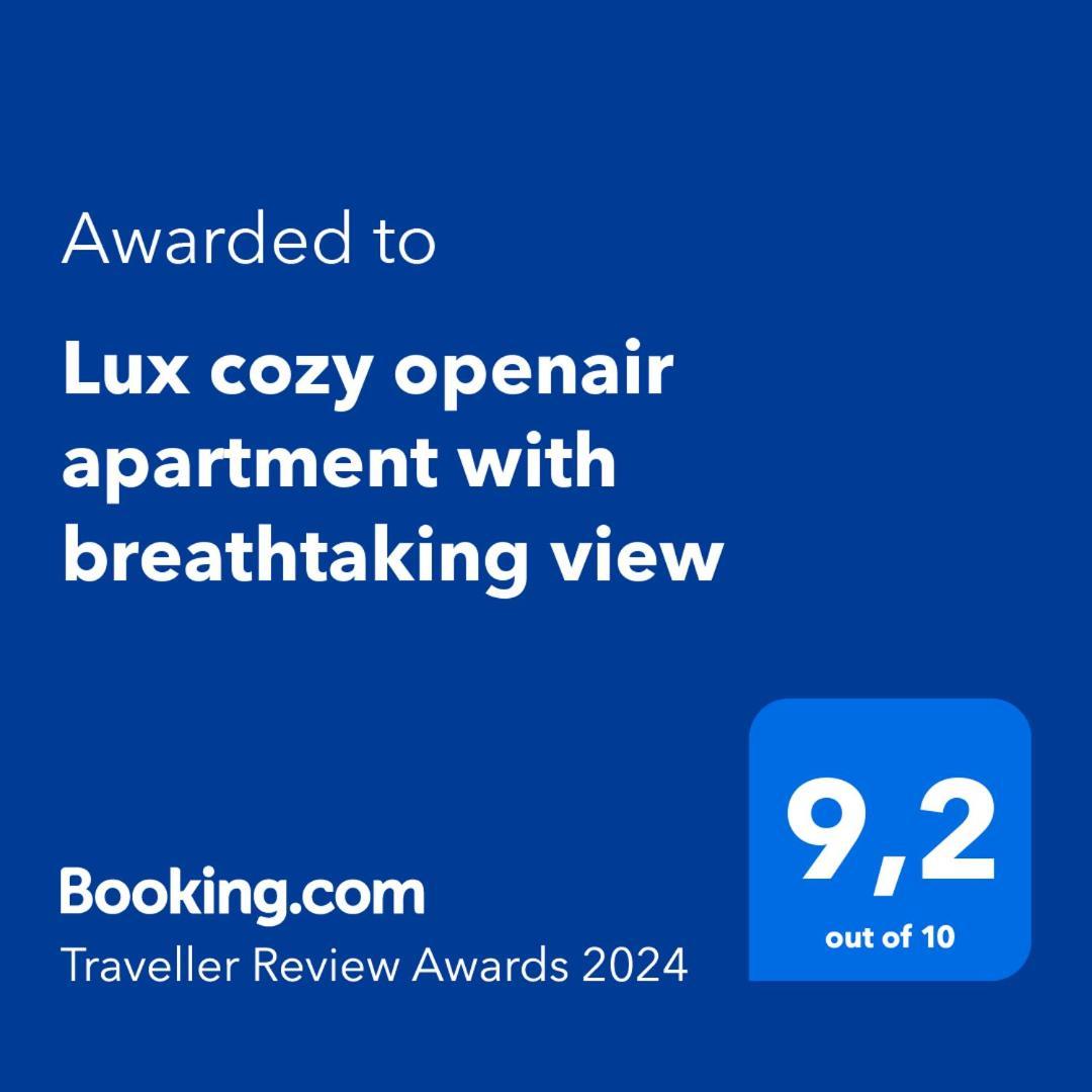 Lux Cozy Openair Apartment With Breathtaking View アテネ エクステリア 写真